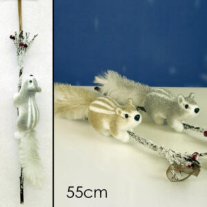 SMALL SQUIRREL ON STICK 048082