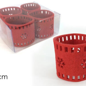 SET FOUR NAPKIN HOLDERS 051457