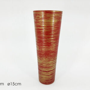 XMAS RED VASE LARGE 142070
