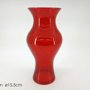 XMAS RED VASE LARGE 162696