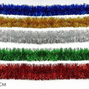 THICK LAMINATED COLOURED TINSEL 164607