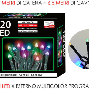 LED LIGHTS 120 MULTICOLOUR EXTERNAL 193898