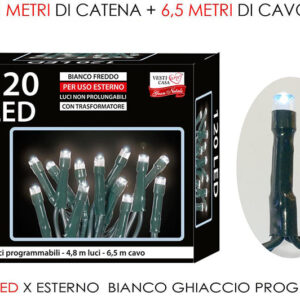 LED LIGHTS 120 WHITE EXTERNAL 279240