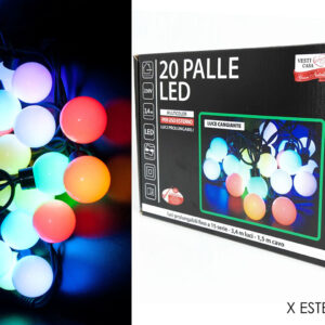 SET TWENTY COLOURED LED 791230