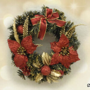 GARLAND 30CMS RED 874179