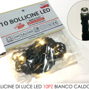 LED LIGHTS 10 PIECE WARM WHITE 889654