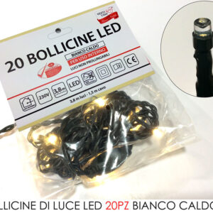 20 LED LIGHTS WARM WHITE 889692