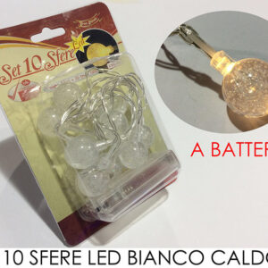 SET 10 BATTERFY LIGHT SPHERE 916725