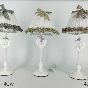 TABLE LAMP W/HEART 50CMS 011918