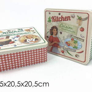 SQUARE METAL BOX 025625