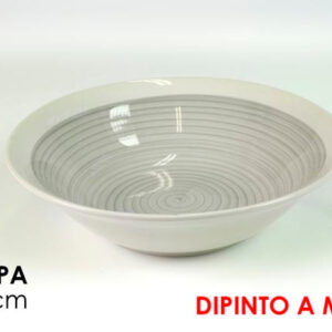 SALAD BOWL GREY 028701