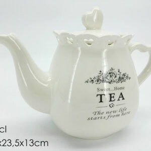CREAM TEAPOT 096687