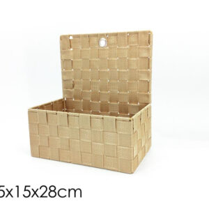 BEIGE SHELF 25 X 15 X 28 127961