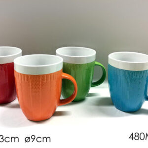 MUGS 4 ASS COLOURS  872755