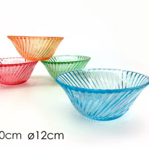 JELLY GLASS BOWL 4 ASS 898526