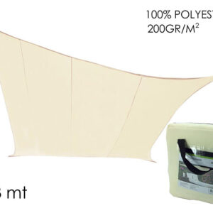 SUNSHADE 3MT SQUARE CREAM 905538