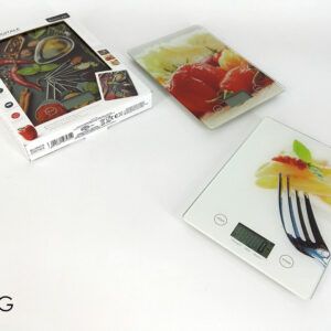 GLASS KITCHEN SCALES 3 ASS 974312