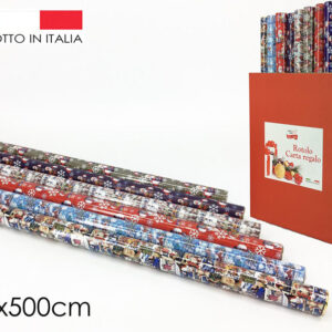 XMAS WRAPPERS ROLL 70X500CMS 036669