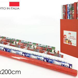 XMAS WRAPPERS ROLL 70X200CMS 036744