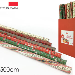 XMAS WRAPPERS ROLL 70X500CMS 036805