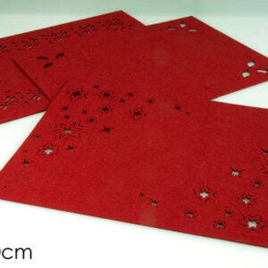 FOAM TABLEMAT RED 044930