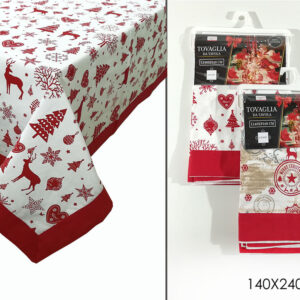 XMAS TABLE CLOTH 140 X 240CMS 068066