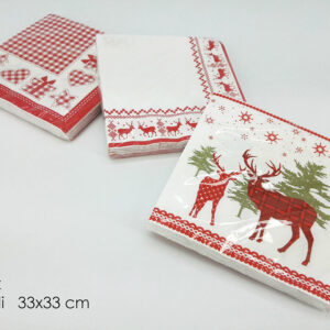 SET  XMAS NAPKINS 069858