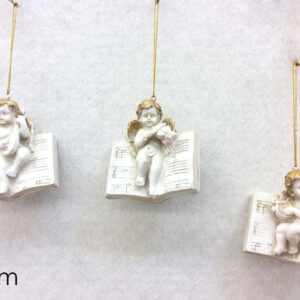 HANGING BOOK WITH ANGEL  3 ASS 091521