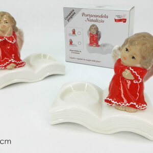 ANGEL WITH CANDLE HOLDER 118457