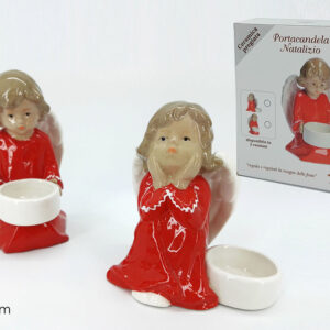ANGEL WITH CANDLE HOLDER 2 ASS 118549