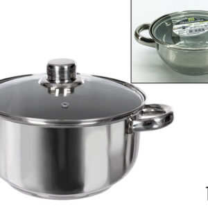 CASSEROLE S/S WITH LID 815844