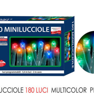 180 MINI LIGHTS MULTICOLOUR 281250