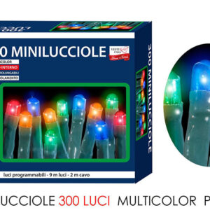 MINI LIGHTS 300 PIECES MULTICOLOUR 281892