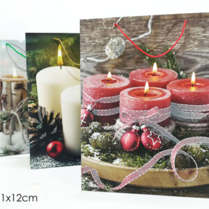 XMAS BAG CAQNDLE DEC. LARGE 292232