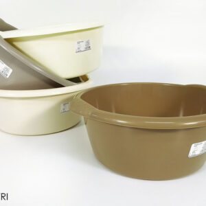 ROUND PLASTIC BASIN 15LTS. 4 ASS 834319