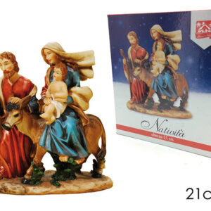 NATIVITY SET ON DONKEY 343835