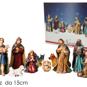 SET NATIVITY 30CMS DARK 521509