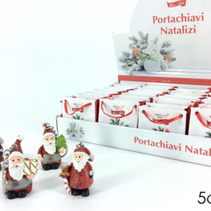 XMAS FATHER KEYCHAIN 8 ASS 580506