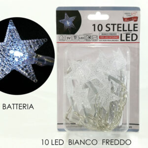 BATTERY 10LED LIGHTS W/WHITE 665586