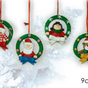 XMAS HANGING DECORATION 4 ASS 969905