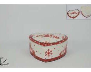 HEART BISCUIT JAR 633621