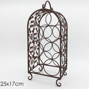 METAL WINE STAND 7 BOTTLE 020309