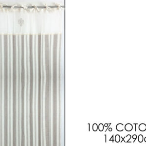 CURTAIN WITH LOOPS 140 X 290 090609