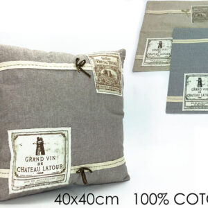 CUSHION WITH ZIP  GRAND VIN 161392