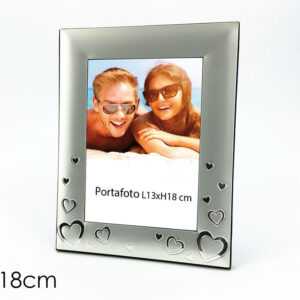 SILVER HEART FRAME 13 X18  944841