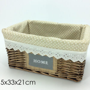 RECTANGULAR CHEST 21 X33CMS  015862