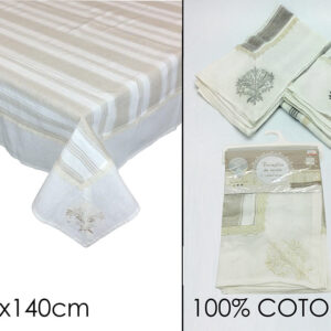 TABLE CLOTH 140 X 140 COTTON 159634