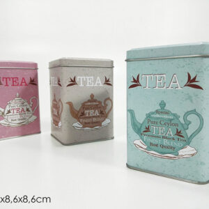 METAL BISCUIT BOX SQUARE 886783