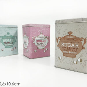 METAL BISCUIT BOX SQUARE 887056