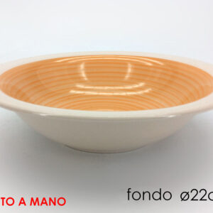 FLAT ORANGE PLATE 895846